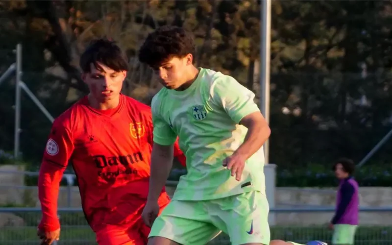 برشلونة يسقط أمام سي إف دام بمشاركة حمزة عبد الكريم في الدوري الإسباني